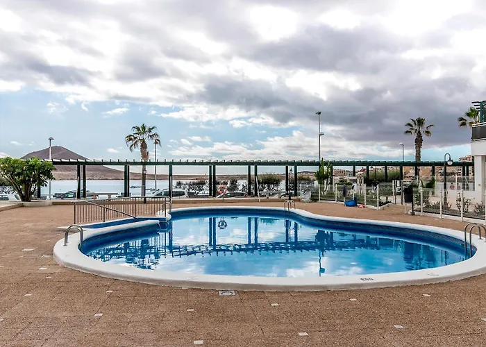 Relax By The Sea At Medano Retreat Terrace Pool El Médano